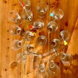 Set of lemonade glasses