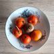 Compotier or fruit bowl in white porcelain BH France