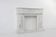 French Carrara marble fire place with Adam and Eve decoration