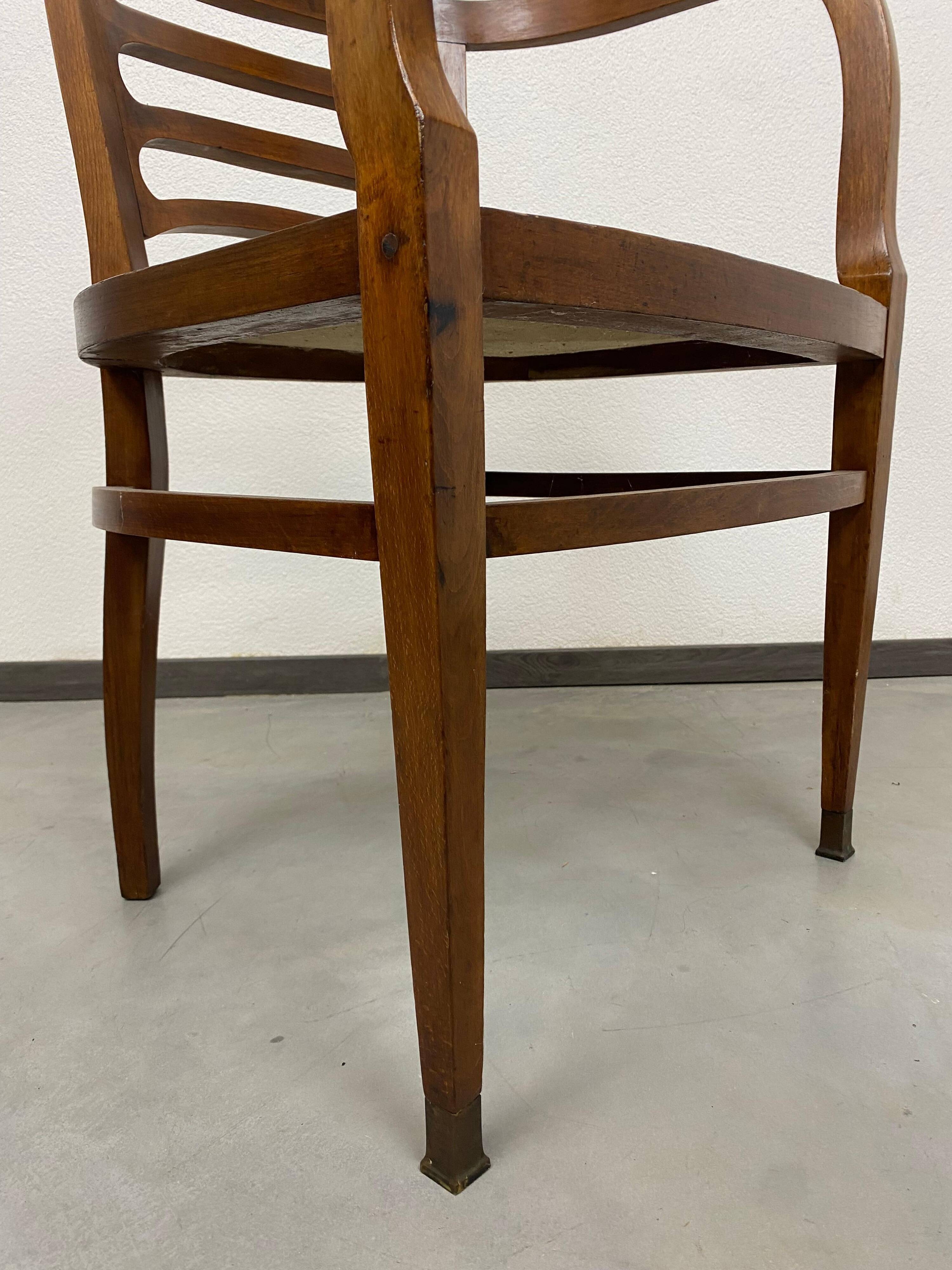 Fauteuil de bureau Sécession par Joseph Maria Olbrich
