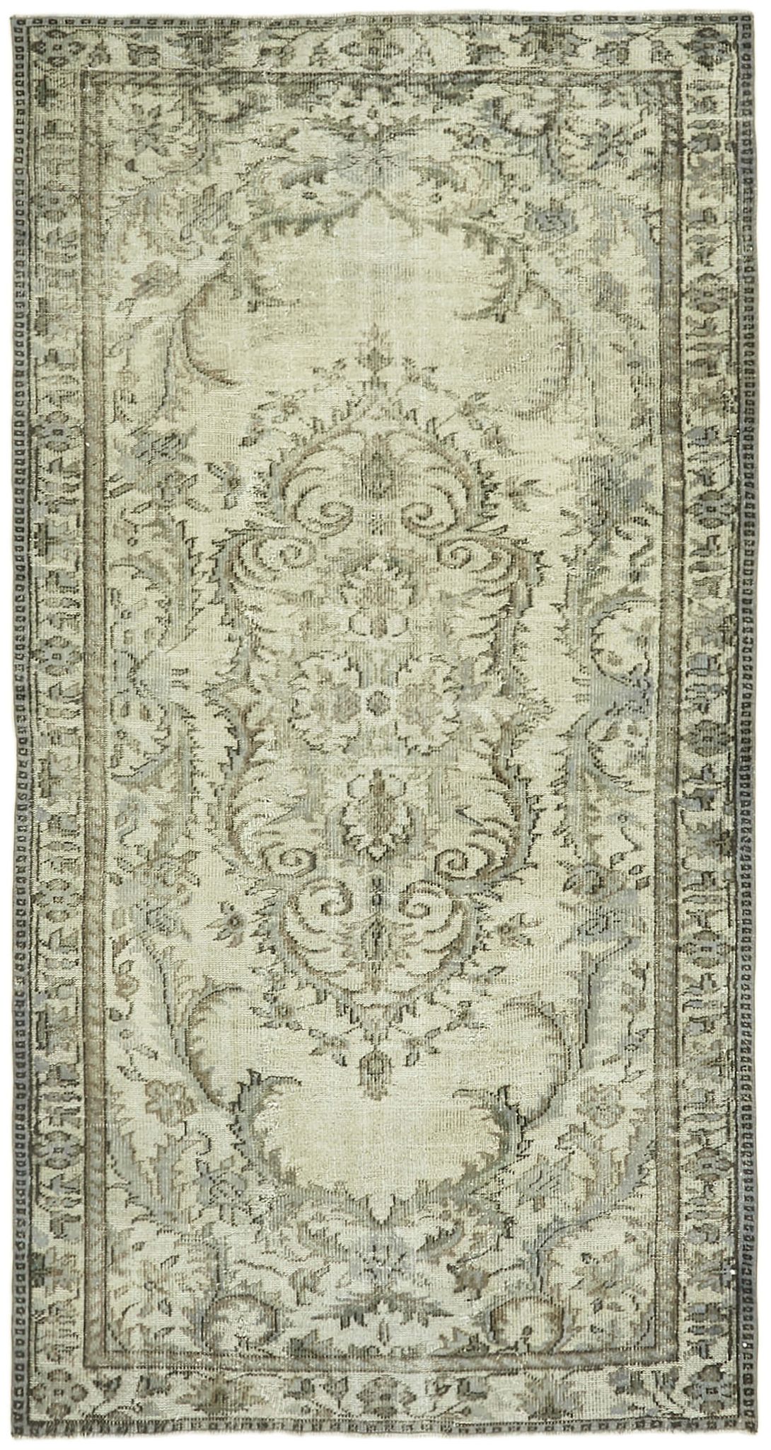 Hand-knotted carved oriental 1970s