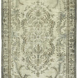 Hand-knotted carved oriental 1970s