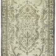 Hand-knotted carved oriental 1970s