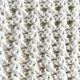 Couverture crochet vintage 140 x 130