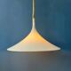 Vintage plexiglass "witch hat" pendant light