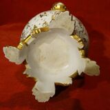 Vase pique flowers in porcelain of Paris XIX th