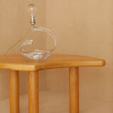 Crystal lamp foot Maison Daum France circa 1960