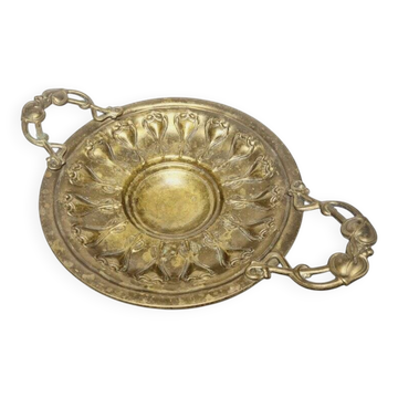Coupe à fruits sur pied Art Nouveau , Suède, années 1900