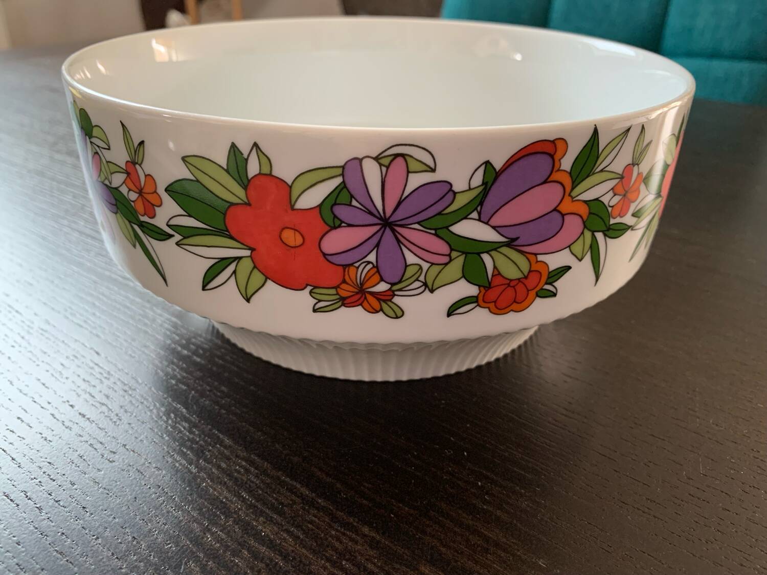 Vintage Kaiser porcelain salad bowl