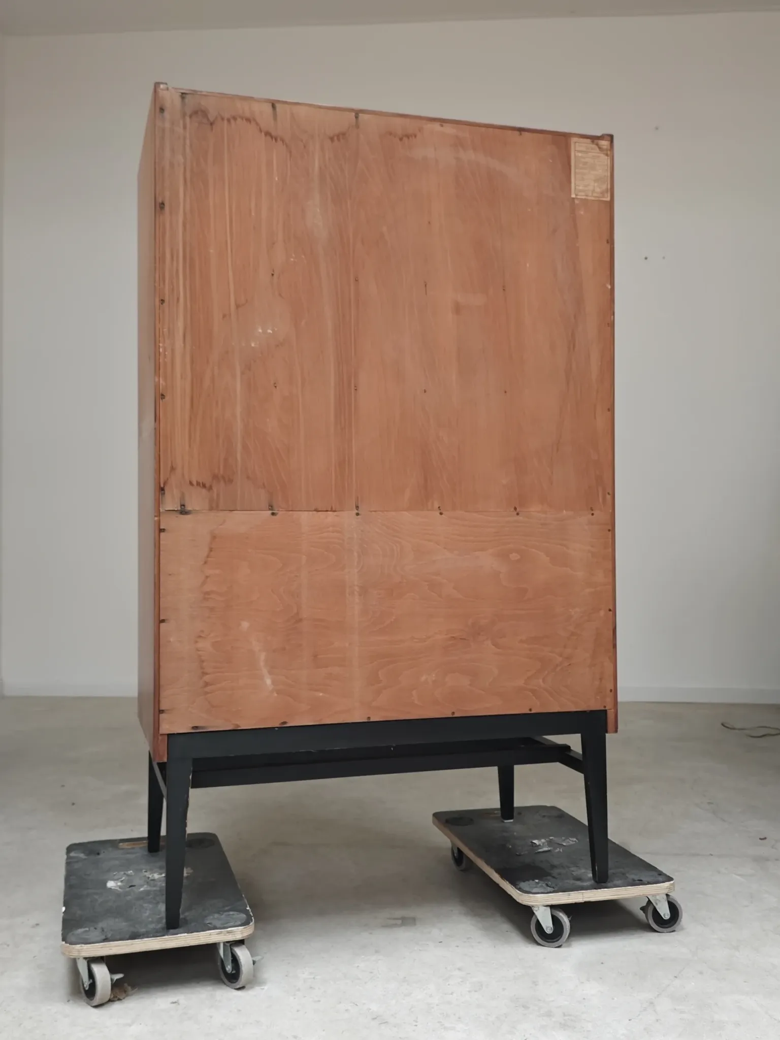 Wooden secretary by Frantisek Mezulanik for Up Zavody