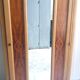 Vintage wardrobe of the 50's with 1 door