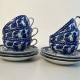Japanese dragon tea set 12 pieces