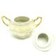 Rococo sugar bowl, porcelain, Chodzież, Poland, 1970s