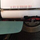 Olivetti typewriter, model Lettera 32