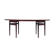 Table ovale en palissandre d'Arne Vodder, Sibast 1950