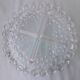 Glass dish with 4 compartments