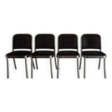 4 Vico Magistretti chairs