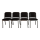 4 Vico Magistretti chairs