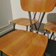Set of 6 vintage formica chairs