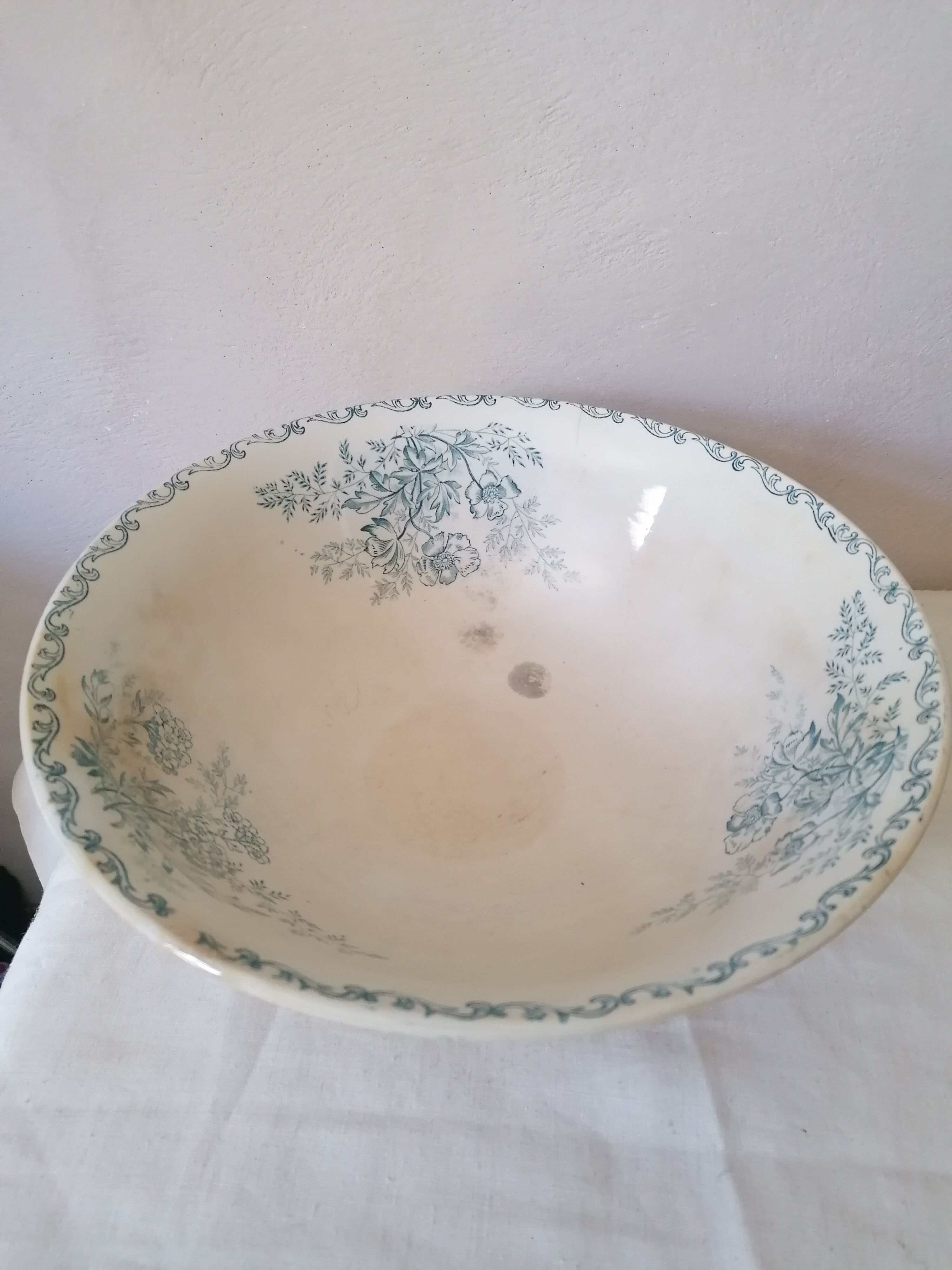 Bowl sarreguemines iron land