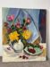 Oil on canvas "The Cherries" signed Paumier, 1994