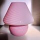 Mushroom lamp Murano pink, 1960