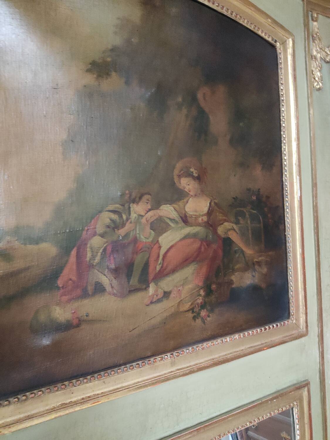 Large 19th-century trumeau