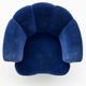 Swedish modern lounge chairs, clam shaped, 1940s Scandinavian design