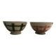 2 Antique Digoin Style Bowls