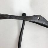 Pair of bronze wall lights