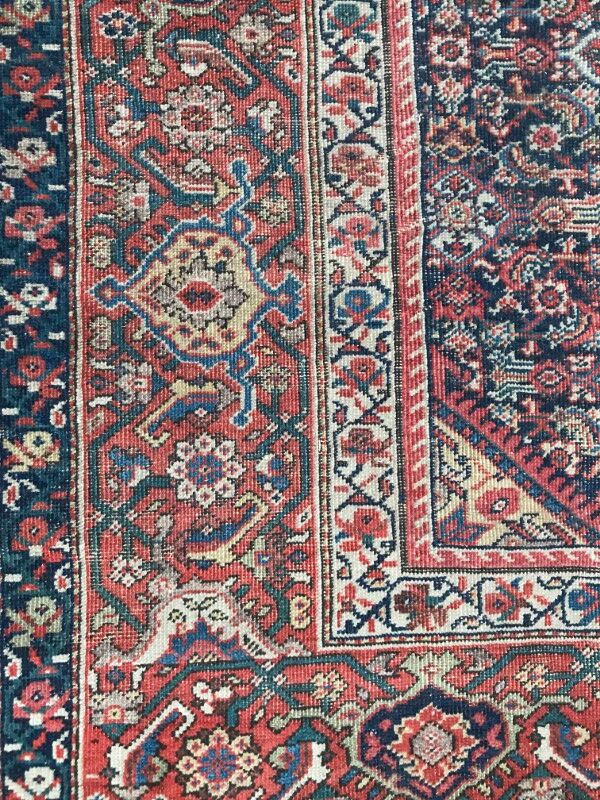 Former carpet Persian Ferahan 19th century handmade 156 X 306 CM