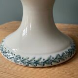 Compotier pedestal in earthenware Moulin des Loups & Hamage, Lauriers model