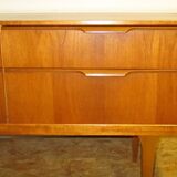 Teak dresser 4 drawers