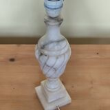 Old marble lamp base