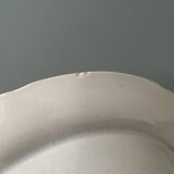 Set of 5 hollow plates and 1 flat plate John and William Ridgway, Opaque China, Dresden 1830