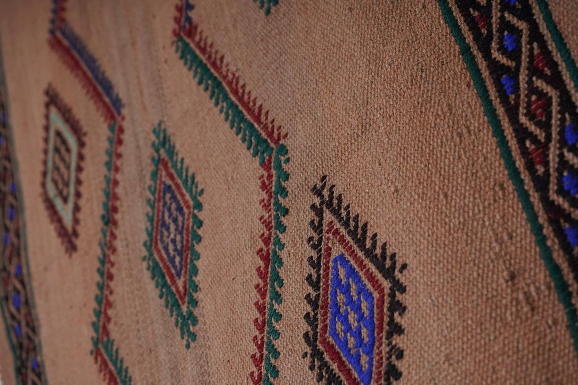 Vintage Turkish hallway rug 51x383 cm