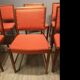 Un ensemble de six chaises danoises