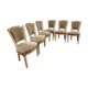 Lot de 6 chaises Louis XVI