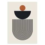 2 geometric art prints. A2 (42x59.4cm)