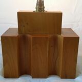 Regain lamp foot in elm, 70s