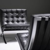 Vintage set of Barcelona Chairs - Ludwig Mies van der Rohe - Knoll International