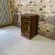 Vintage wooden curtain cabinet
