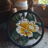 Vintage cast iron trivet