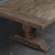 Grande table Monastère Soleil  en chêne massif – 300 cm – Finition patinée