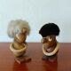 Teak figurines