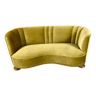 Danish vintage banan shaped sofa 1940s