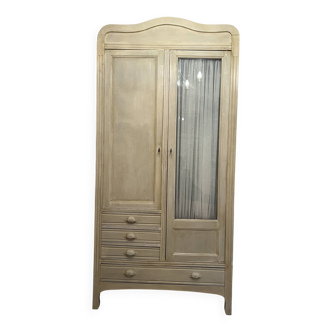 Petite armoire ancienne patinée