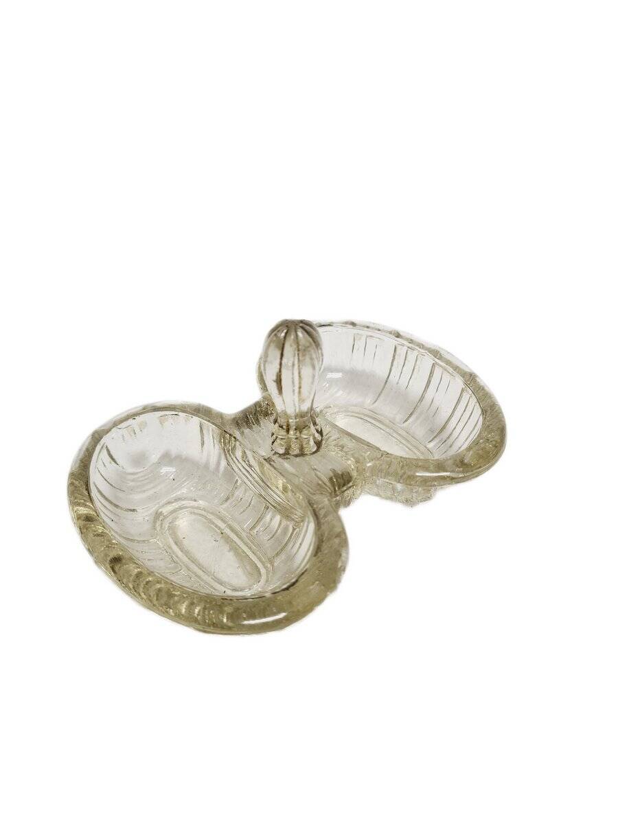 Art Nouveau salt and pepper holder by HSG Ząbkowice, Poland, 1920s