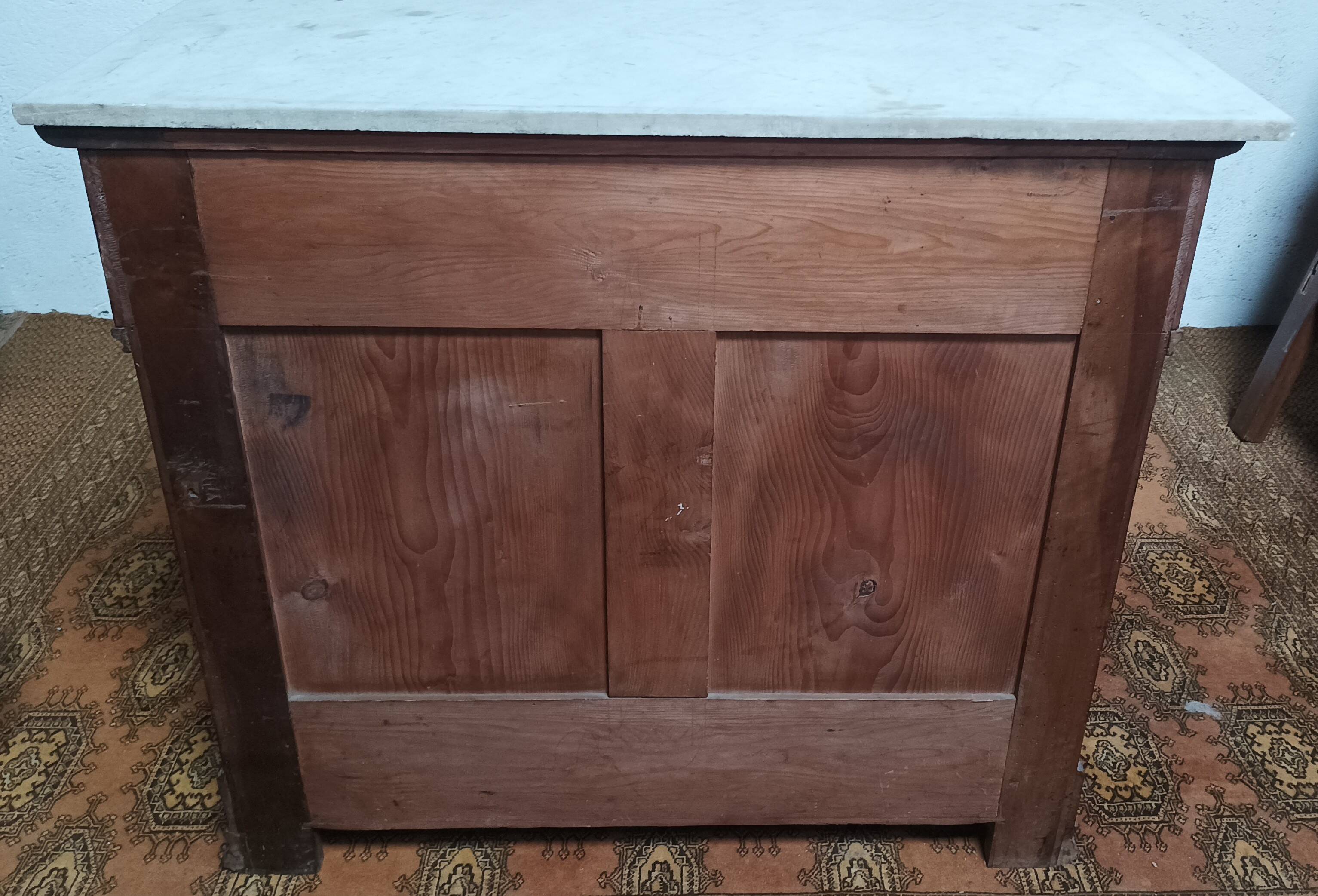 Louis Philippe walnut chest of drawers