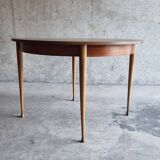 Table ronde extensible vintage